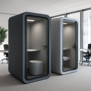 Office Booths That Redefine Focus, Privacy, and Agility in the Modern Workplace